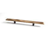 Du Verre - Wave Pull 6 Inch (c-c) - Antique Brass - Antique Brass