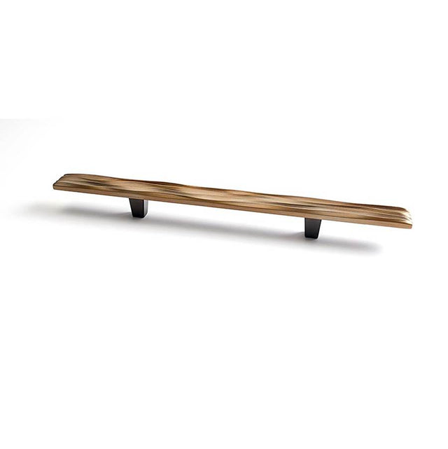 Du Verre - Wave Pull 6 Inch (c-c) - Antique Brass - Antique Brass