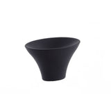 Du Verre - Lotus Knob 1 3/8 Inch - Black Matte - Black Matte