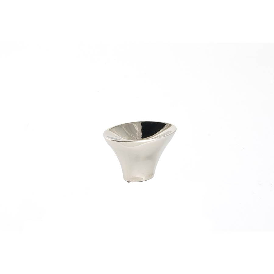 Du Verre - Lotus Knob 1 3/8 Inch - Polished Nickel - Polished Nickel