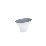 Du Verre - Lotus Knob 1 3/8 Inch - White - White