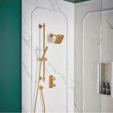 Belshire 2-Handle Thermostatic Valve Trim Only with Cushion Handles
