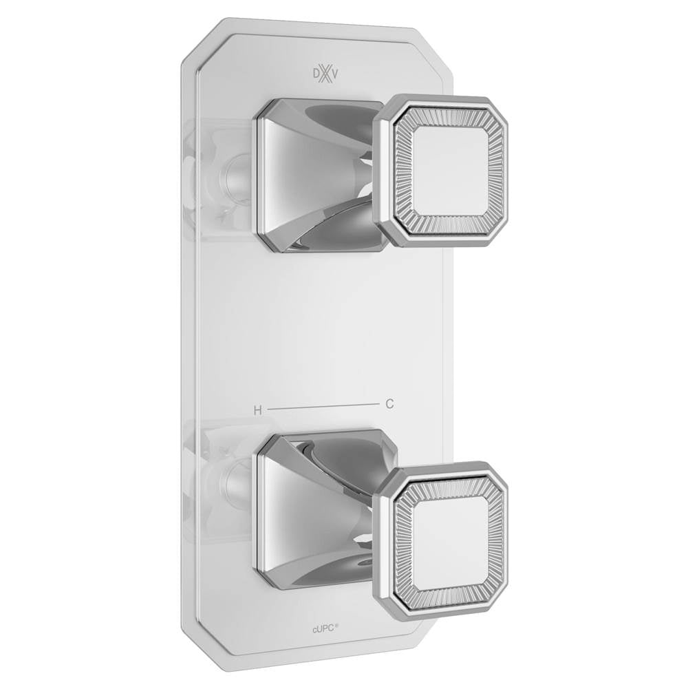 Belshire 2-Handle Thermostatic Valve Trim Only with Cushion Handles