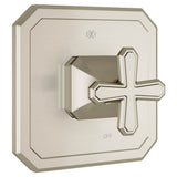 Belshire Single Handle Pressure Balance Valve Trim Only with Cross Handle