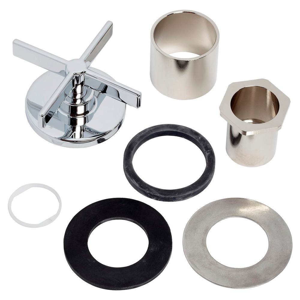 DXV - Cross Handle Assy Percy - Polished Chrome