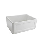 DXV - Hillside 24 in. Apron Kitchen Sink with Center Drain - Canvas White
