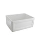 DXV - Hillside 24 in. Apron Kitchen Sink with Center Drain - Canvas White