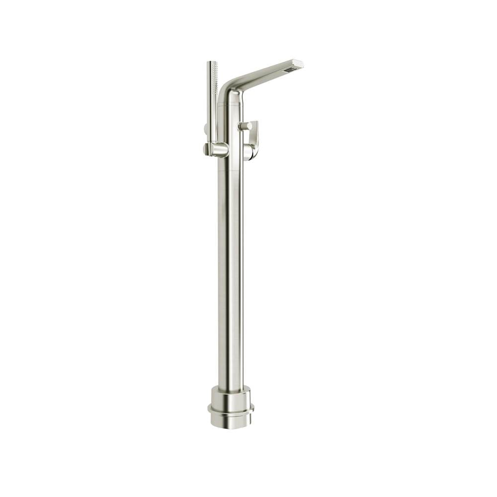 DXV Modulus Single Handle Floor Mount Bathtub Filler with Hand Shower and Lever Handle