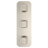 Belshire 3-Handle Thermostatic Valve Trim Only with Cushion Handles