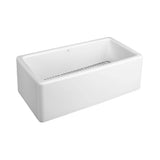 Hillside 30 in. Apron Kitchen Sink with Offset Drain