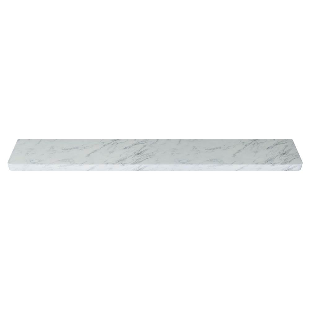 DXV - Oak Hill 30 in. Marble Shelf - Carrara Marble
