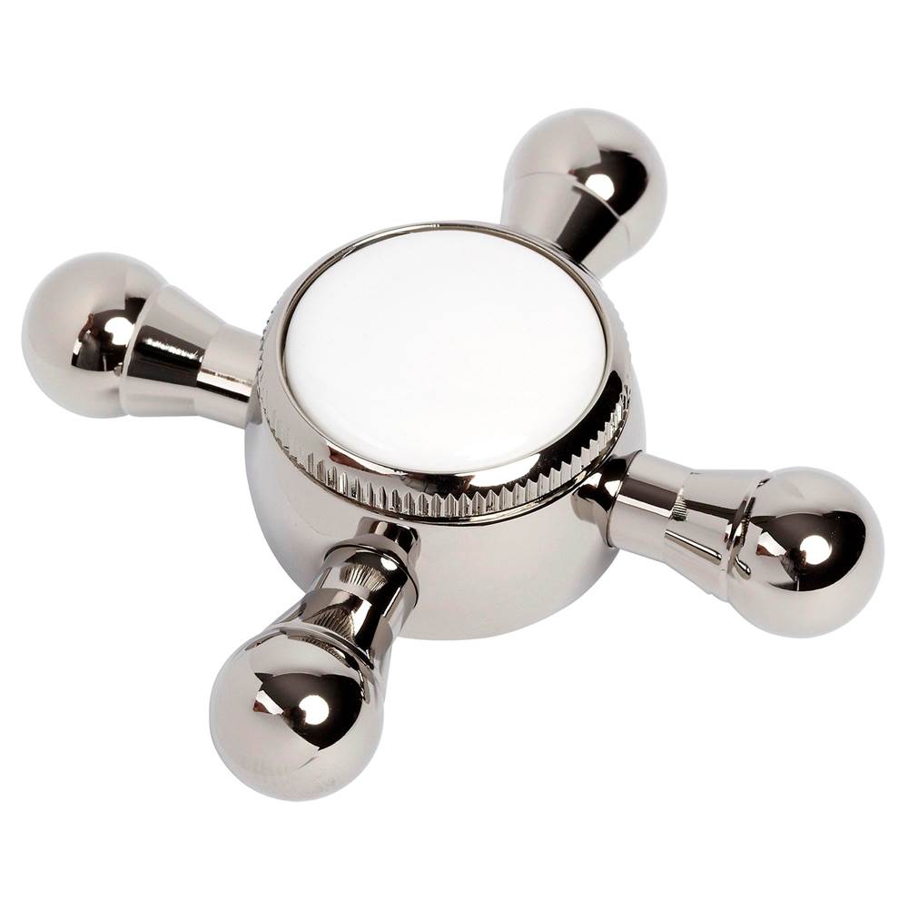 DXV - Cross Handle - Platinum Nickel