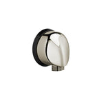DXV - Round Wall Elbow for Hand Shower - Platinum Nickel