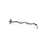 DXV - Contemporary Right Angle 12 in. Shower Arm - Platinum Nickel