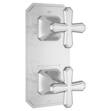 Belshire 2-Handle Thermostatic Valve Trim Only with Cross Handles