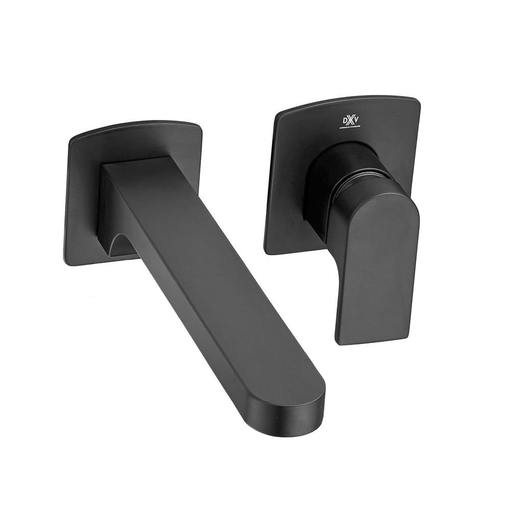 Equility Single Handle Wall Mount Bathroom Faucet with Lever Handle