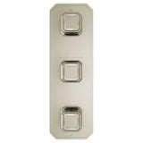 Belshire 3-Handle Thermostatic Valve Trim Only with Cushion Handles