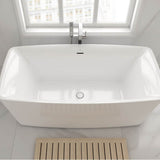 Equility 67 in. x 33 in. Freestanding Bathtub