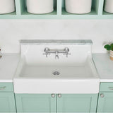Oak Hill 30 in. Marble Shelf