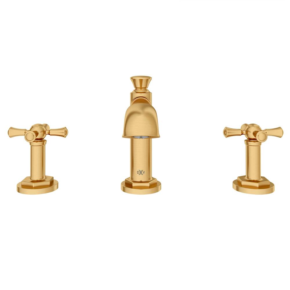 Oak Hill 2-Handle Widespread Bathroom Faucet with Cross Handles