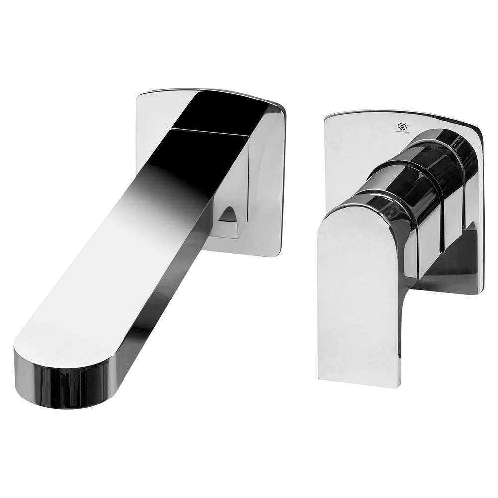 Equility Single Handle Wall Mount Bathroom Faucet with Lever Handle