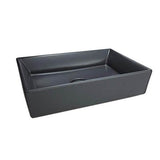 DXV - POP Rectangular Vessel Sink - Chenille Gray