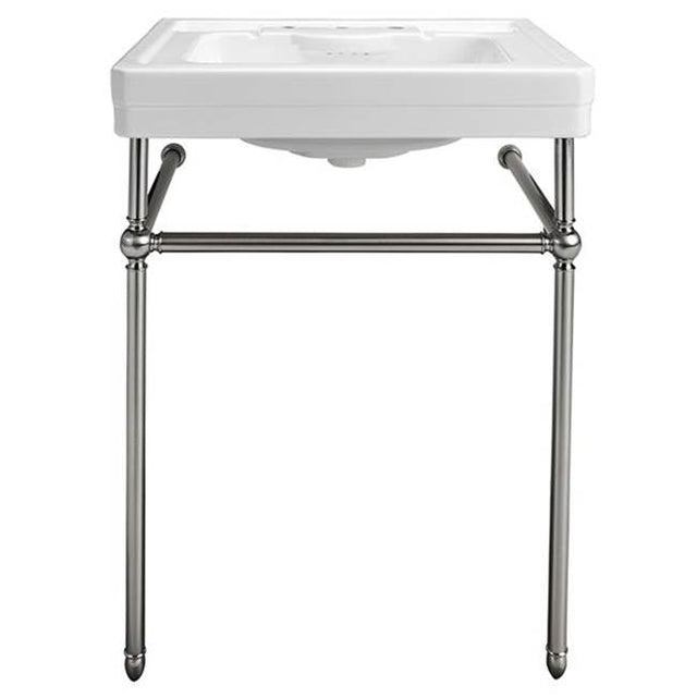 DXV - Fitzgerald 28 in. Console Legs - Chrome