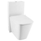 DXV - DXV Modulus One-Piece Chair Height Elongated Toilet with Seat - Canvas White