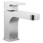 DXV - Equility Single Handle Bathroom Faucet with Indicator Markings and Lever Handle - Polished Chrome