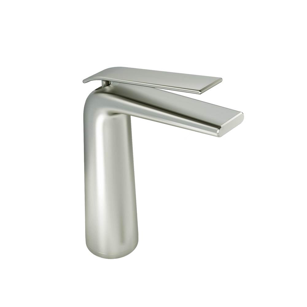 DXV - DXV Modulus Single Handle Vessel Bathroom Faucet with Lever Handle - Brushed Nickel