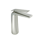 DXV - DXV Modulus Single Handle Vessel Bathroom Faucet with Lever Handle - Brushed Nickel