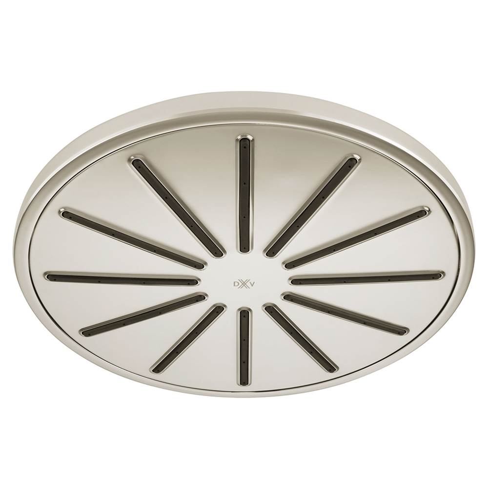 DXV - DXV Modulus Single Function 7.5 in. Round Showerhead - Platinum Nickel