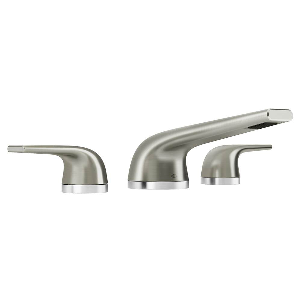 DXV - DXV Modulus 2-Handle Widespread Bathroom Faucet with Lever Handles - Brushed Nickel