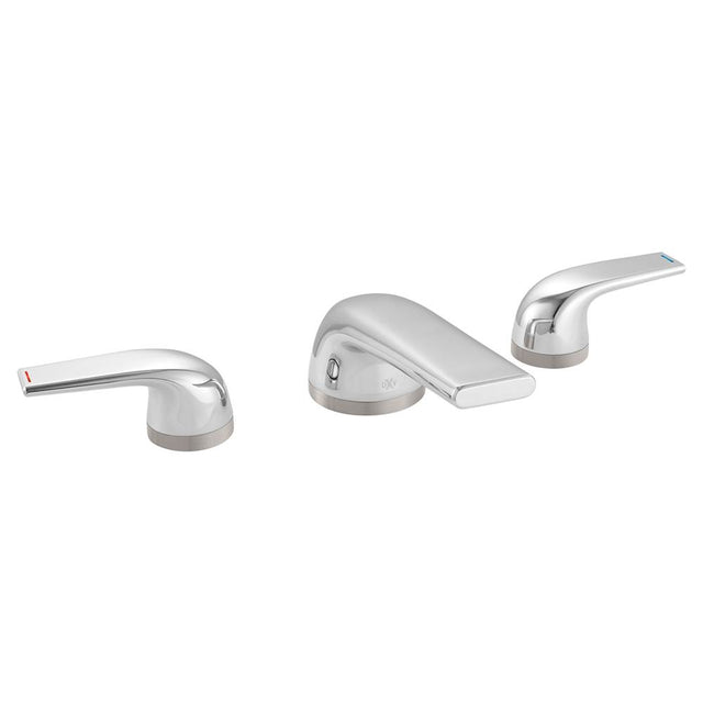 DXV - DXV Modulus 2-Handle Widespread Bathroom Faucet with Indicator Markings and Lever Handles - Polished Chrome