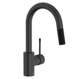 DXV - EtreE Single Handle Bar Faucet with Lever Handle - Matte Black
