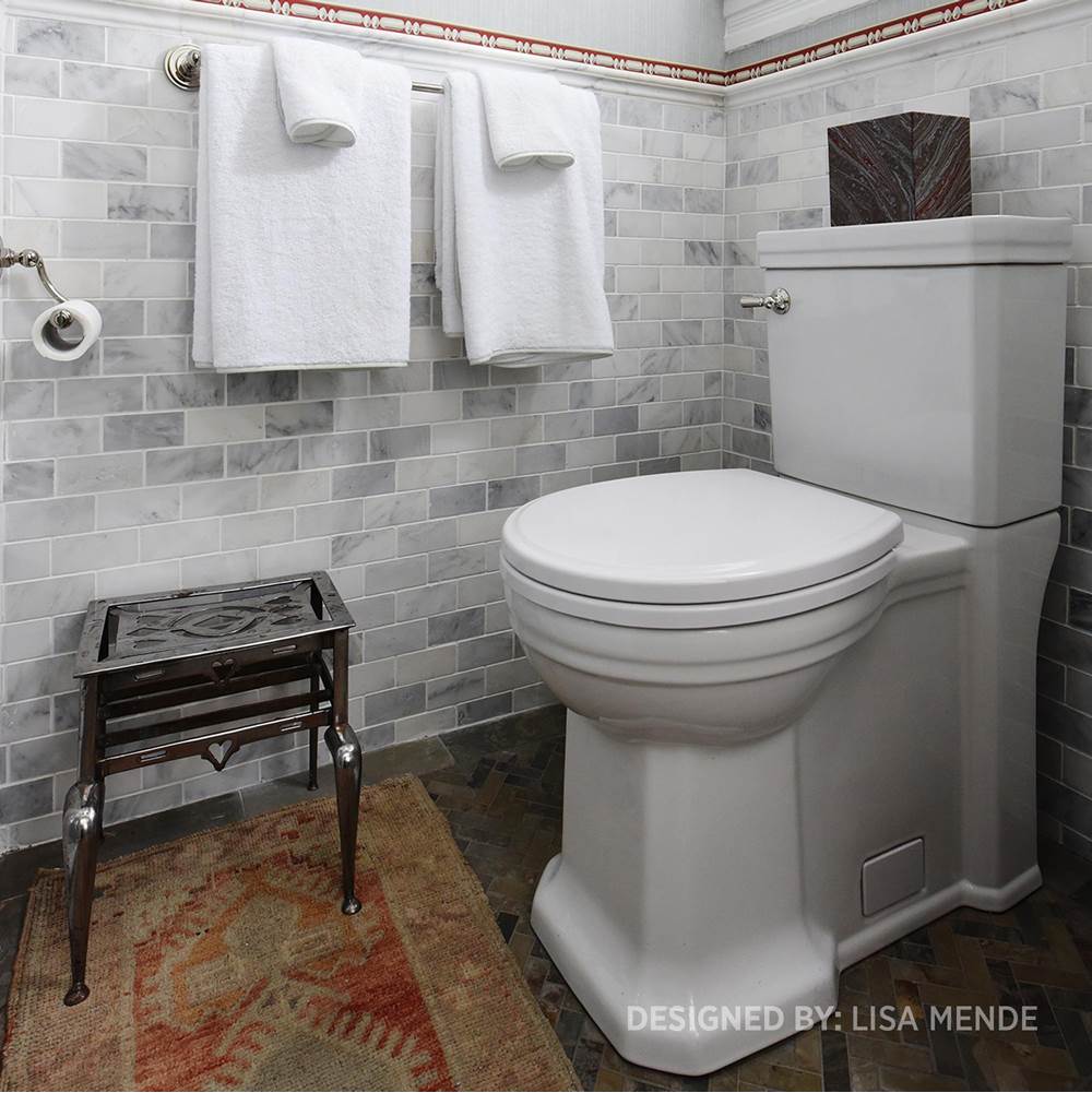 Fitzgerald Two-Piece Chair Height Elongated Toilet with Seat