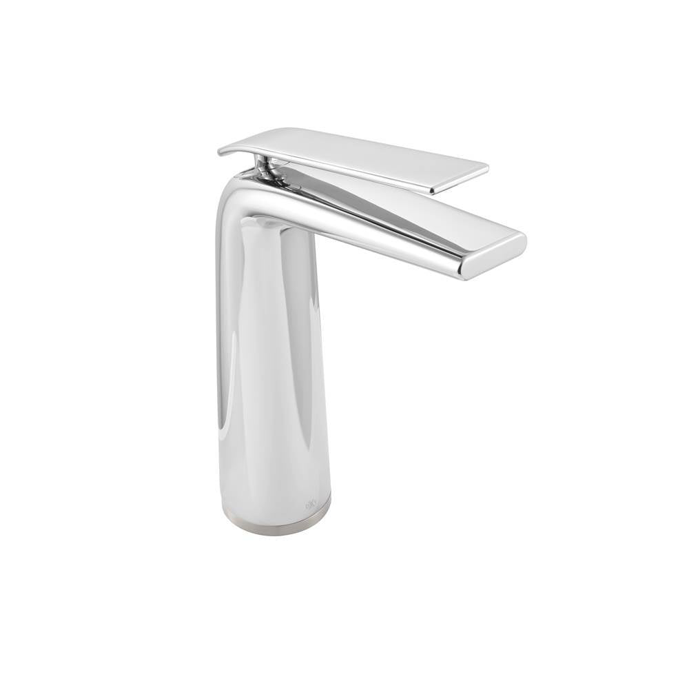 DXV - DXV Modulus Single Handle Vessel Bathroom Faucet with Lever Handle - Polished Chrome