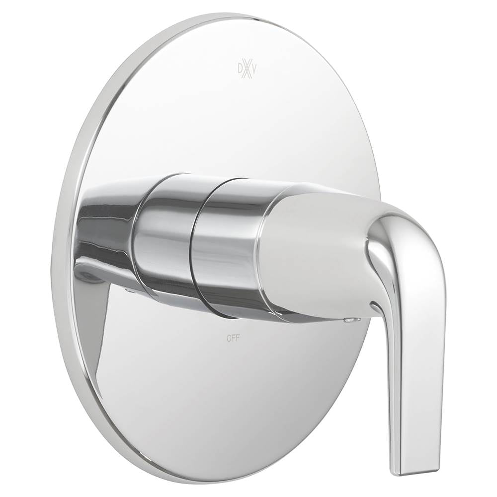 DXV - DXV Modulus Single Handle Pressure Balance Valve Trim Only with Lever Handle - Polished Chrome