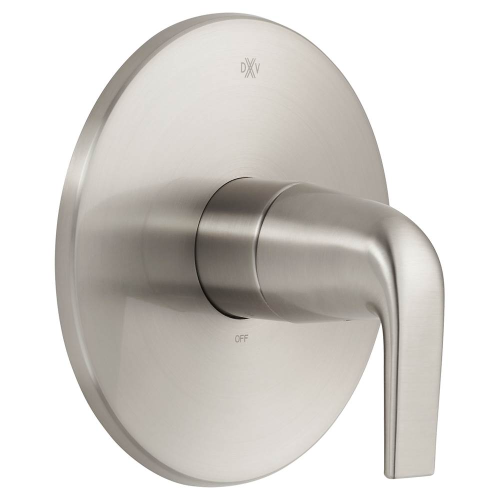 DXV - DXV Modulus Single Handle Pressure Balance Valve Trim Only with Lever Handle - Brushed Nickel