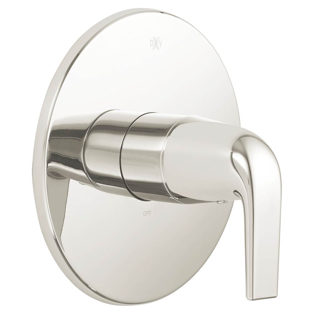 DXV - DXV Modulus Single Handle Pressure Balance Valve Trim Only with Lever Handle - Platinum Nickel
