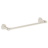 DXV - Oak Hill 18 in. Towel Rack - Platinum Nickel