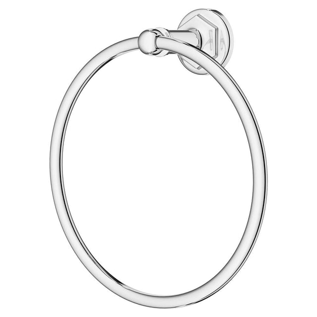 DXV - Oak Hill Towel Ring - Polished Chrome