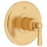 DXV - Oak Hill Single Handle Pressure Balance Valve Trim Only with Lever Handle - Satin Brass