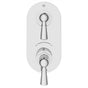 DXV - Oak Hill 2-Handle Thermostatic Valve Trim Only with Lever Handles - Polished Chrome
