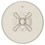DXV - Oak Hill Single Handle Pressure Balance Valve Trim Only with Cross Handle - Brushed Nickel