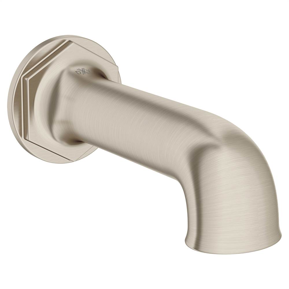 DXV - Oak Hill Wall Mount Bathtub Spout - Brushed Nickel