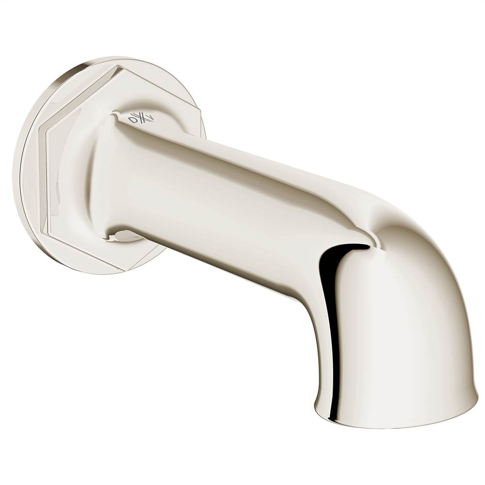 DXV - Oak Hill Wall Mount Bathtub Spout - Platinum Nickel