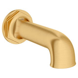 DXV - Oak Hill Wall Mount Bathtub Spout - Satin Brass