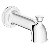 DXV - Oak Hill Wall Mount Bathtub Spout with Diverter - Polished Chrome