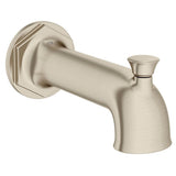 DXV - Oak Hill Wall Mount Bathtub Spout with Diverter - Brushed Nickel
